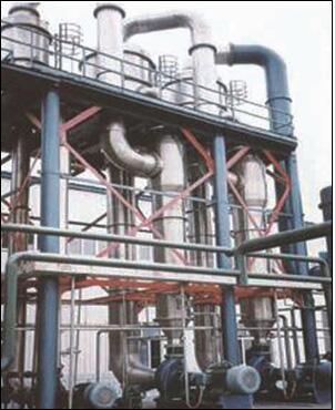 井陘三效強制循環蒸發裝置